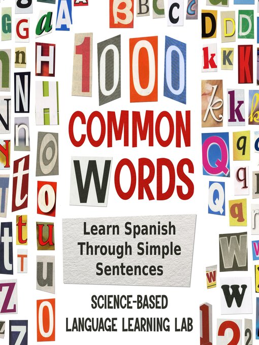 Title details for 1000 Common Words by Science-Based Language Learning Lab - Available